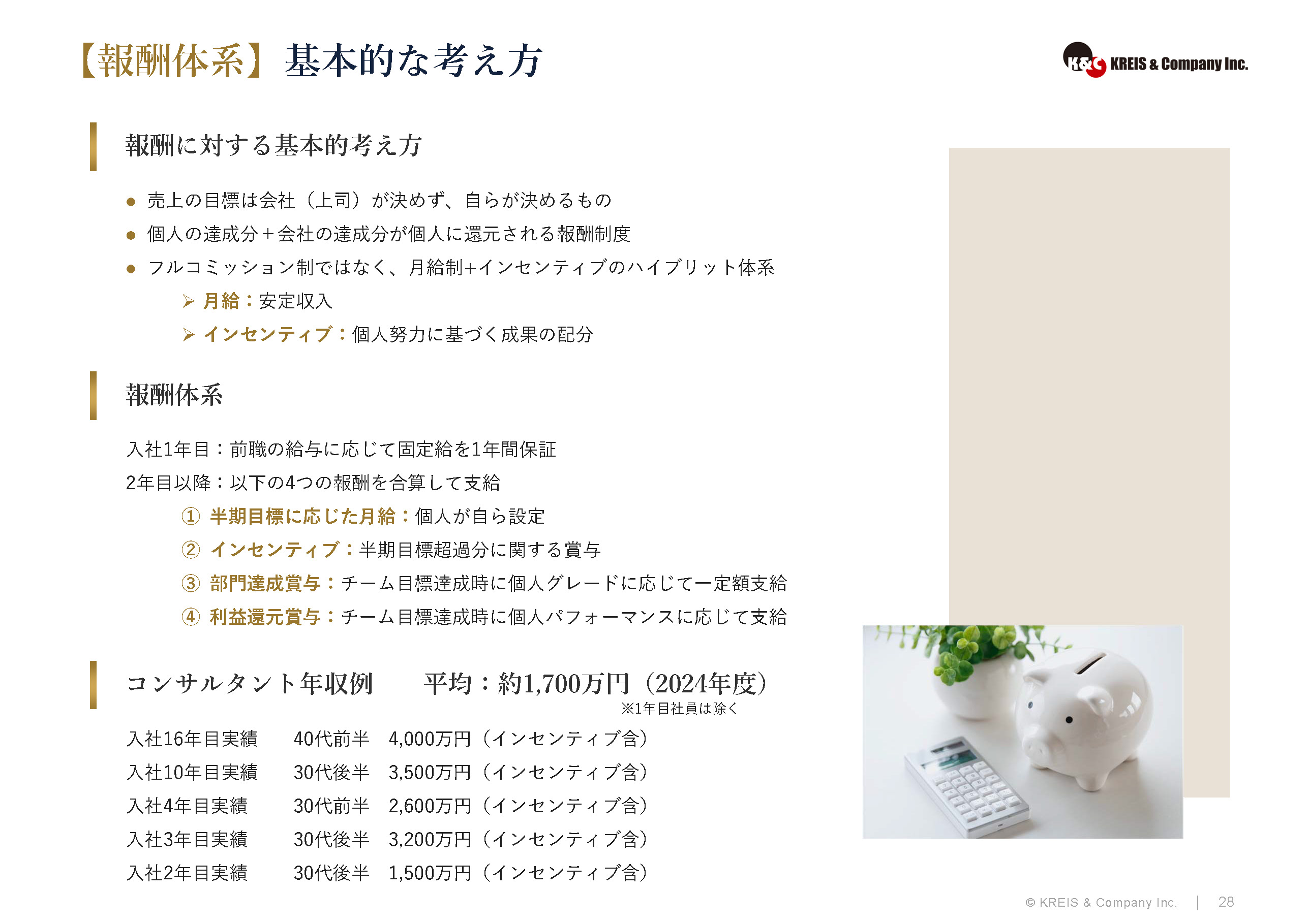 【報酬体系】基本的な考え方